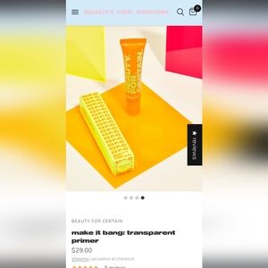 NEW-make it bang transparent primer